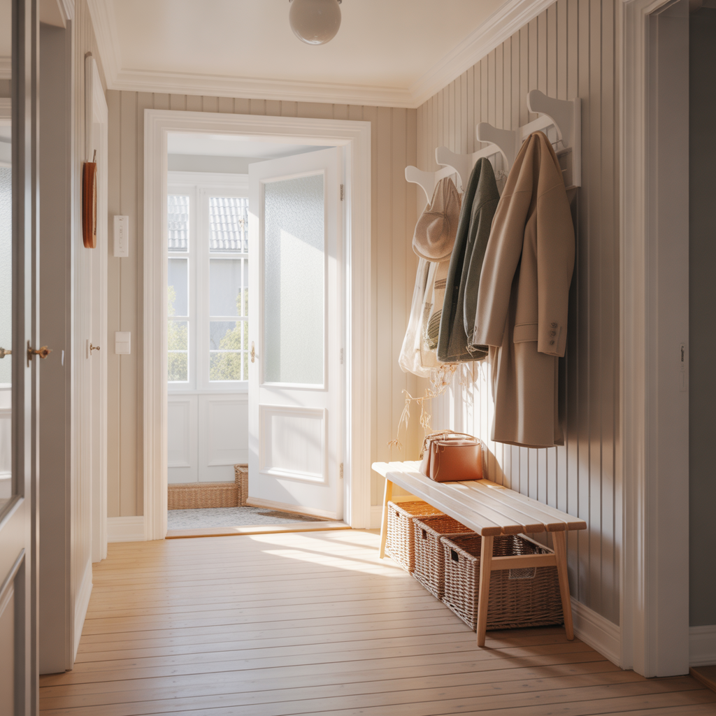 8.Vilken farg fungerar bast for en hemtrevlig hall