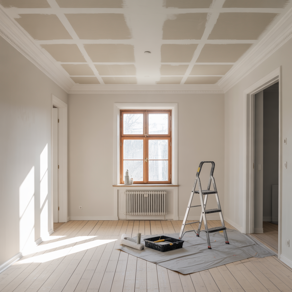 skuggor och rander efter takmalning felsokning och atgarder